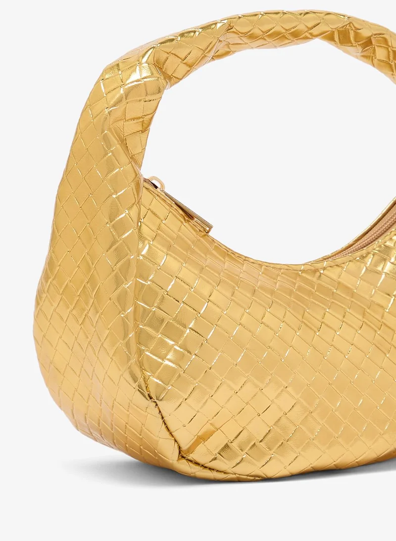 GLAMOROUS  Woven Grab satchel for Women | Best Price UAE